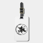 Zombie Gift Response Team Gifts Customize Bagagelabel (Voorkant verticaal)