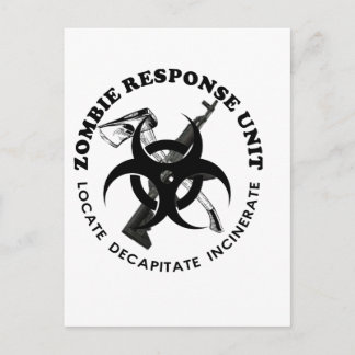 Zombie Gift Response Team Gifts Customize Briefkaart