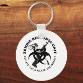 Zombie Gift Response Team Gifts Customize Sleutelhanger (Voorkant)