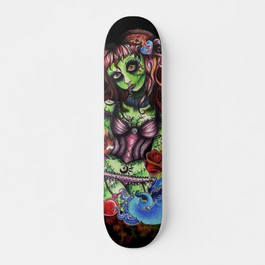 Zombie Girl 3 Skateboard (Voorkant)