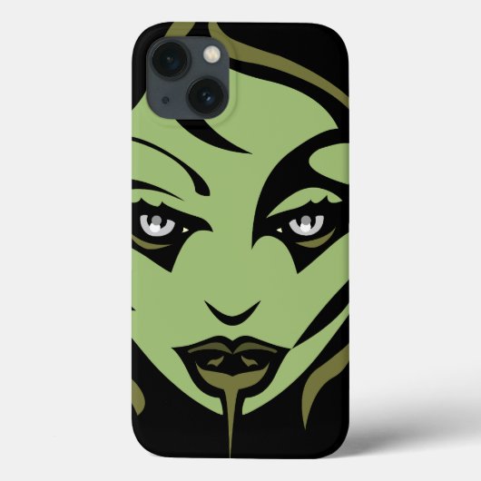 Zombie Girl iPad Case Cool Zombie Girl iPad Case (Achterkant)