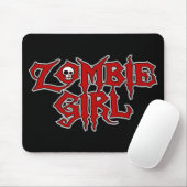 Zombie Girl Muismat (Met muis)