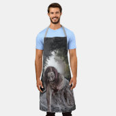 Zombie Girl op de trein Schort (Gedragen)