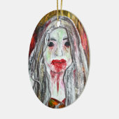 Zombie Girl Ornament (Links)