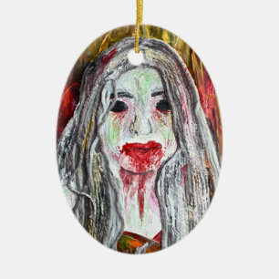 Zombie Girl Ornament