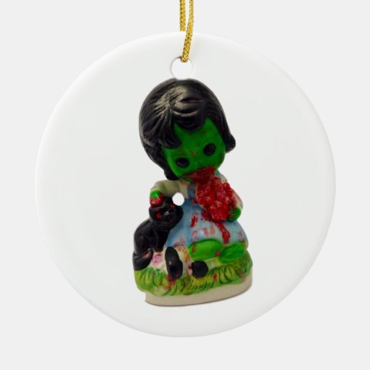 Zombie Girl Ornament (Voorkant)