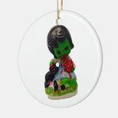 Zombie Girl Ornament (Links)