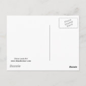 Zombie Girl vindt True Love in a Graveyard Briefkaart (Achterkant)