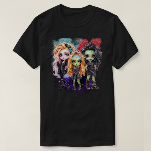 Zombie Girls T-shirt (Design voorkant)