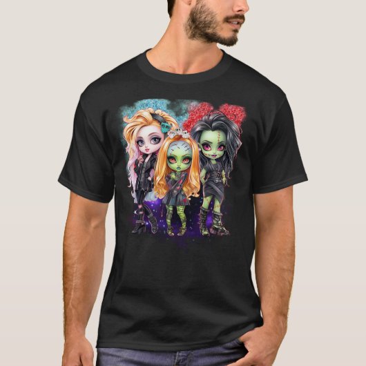 Zombie Girls T-shirt (Voorkant)