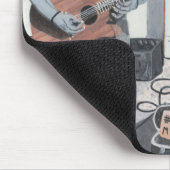 Zombie Gitaar Musicus Mousepad Muismat (Hoek)