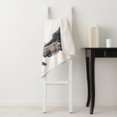 Zombie Gitaar Muziek Fantasy Art Sherpa Blanket Deken (In situ)