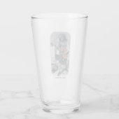 Zombie Gitaar Muzikant Fantasy Art Glass Cup Glas (Achterkant)