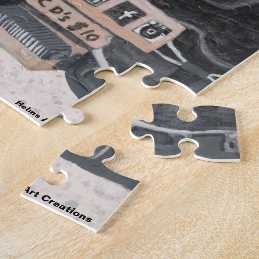 Zombie Gitaar Muzikant Medium Jigsaw Puzzel (Zijkant)