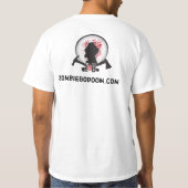 Zombie Go Boom Shirt (Achterkant)