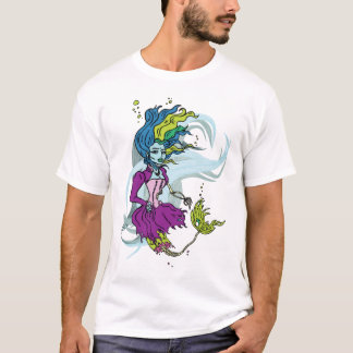 Zombie Gothic Mermaid t-shirt
