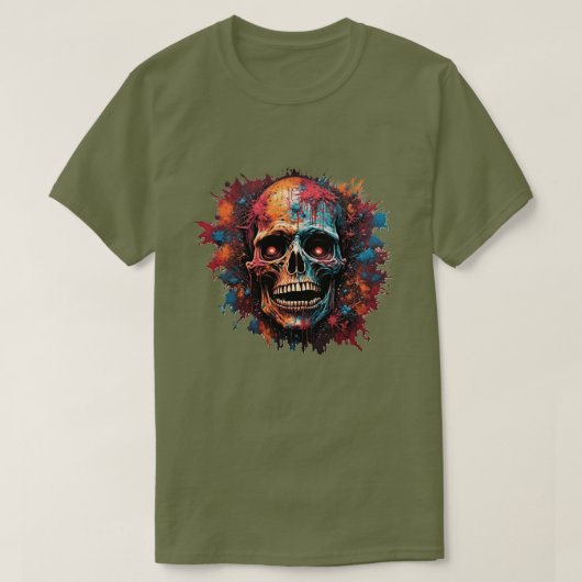 Zombie Graffiti T-shirt (Design voorkant)