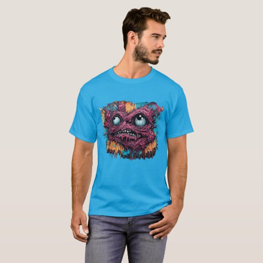 Zombie Graffiti T-shirt (Voorkant volledig)