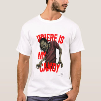 Zombie Grafische T-Shirt – Horror Streetwear Stijl