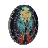 Zombie Grave Horror Dartbord (Voorkant Links)