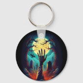 Zombie Grave Horror Sleutelhanger (Voorkant)