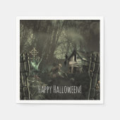 Zombie Graveyard Birthday of Halloween Party Servetten (Voorkant)