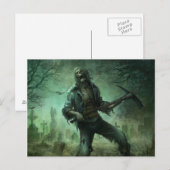Zombie Graveyard, Briefkaart (Voorkant / Achterkant)