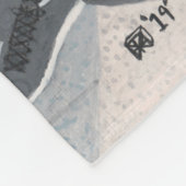 Zombie Guitar Street Muzikant Fantasy Art Blanket Fleece Deken (Hoek)