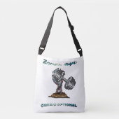Zombie Gym: Cardio Optionele Zombie Gym Crossbody Tas (Voorkant)
