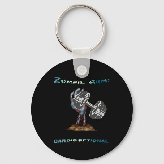 Zombie Gym: Cardio Optionele Zombie Gym Sleutelhanger (Voorkant)