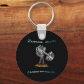 Zombie Gym: Cardio Optionele Zombie Gym Sleutelhanger (Voorkant)