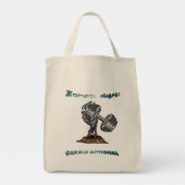 Zombie Gym: Cardio Optionele Zombie Gym Tote Bag (Achterkant)
