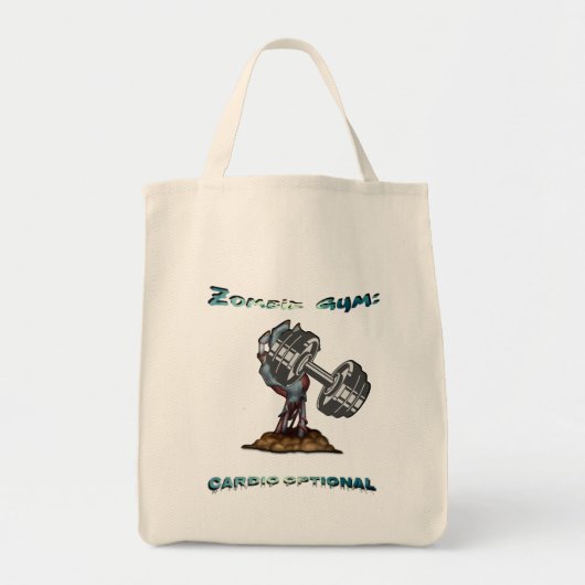 Zombie Gym: Cardio Optionele Zombie Gym Tote Bag (Voorkant)