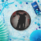 Zombie Halloween Bord 7-inch papier (Feest)
