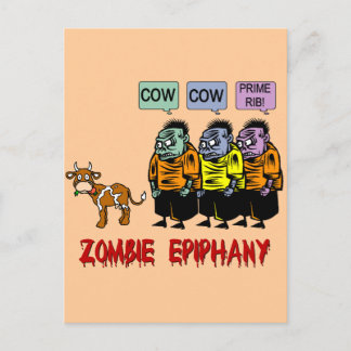 Zombie Halloween Briefkaart