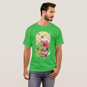 Zombie Halloween Drink Boy T-shirt (Voorkant volledig)