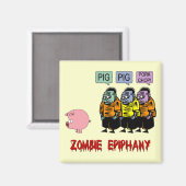 Zombie Halloween Magneet (Voorkant / Achterkant)