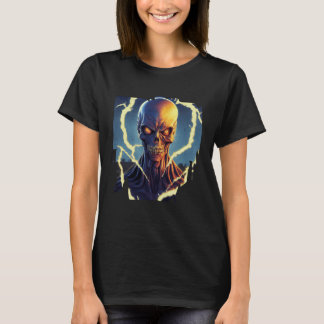 Zombie Halloween Ondoden Duivel Dood Bloed T-shirt