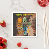 Zombie Halloween Papieren servetten (Insitu)
