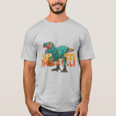 Zombie Halloween T Rex T-shirt (Voorkant)