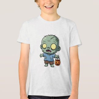 Zombie Halloween T-Shirt – Pumpkin