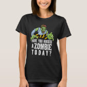 Zombie   Halloween Tee Zombie Lover T-shirt (Voorkant)