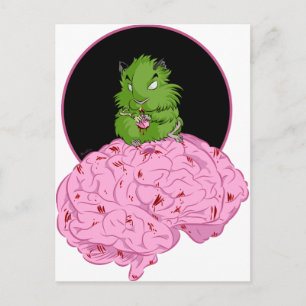 Zombie Hamster Briefkaart