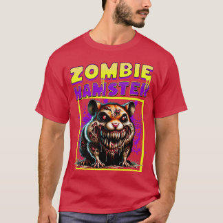 Zombie Hamster grappig T-shirt