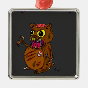 Zombie Hamster Ornament
