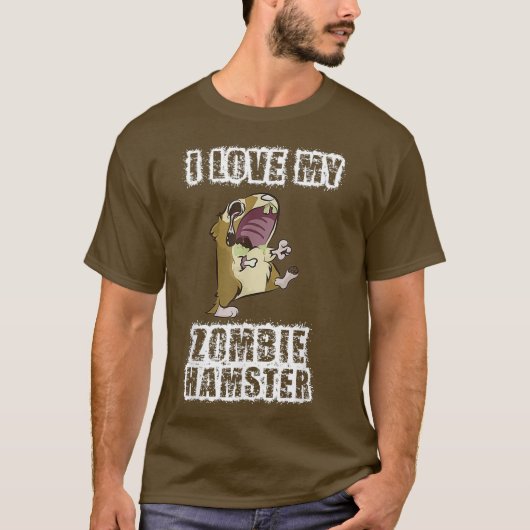 Zombie Hamster T-shirt (Voorkant)