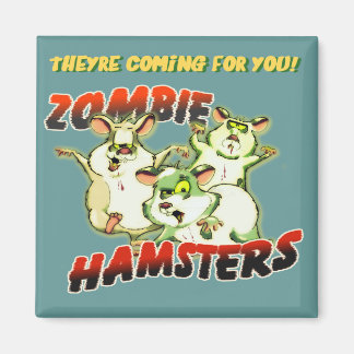 ZOMBIE HAMSTERS MAGNEET