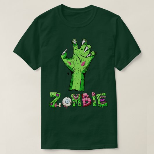 Zombie Hand 2 T-shirt (Design voorkant)