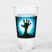 Zombie Hand in Moonlight Glas (Achterkant)