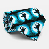Zombie Hand in Moonlight Stropdas (Opgerold)